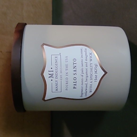 MI Manly Indulgence Other - Manly Indulgence Palo Santo 15 oz Candle